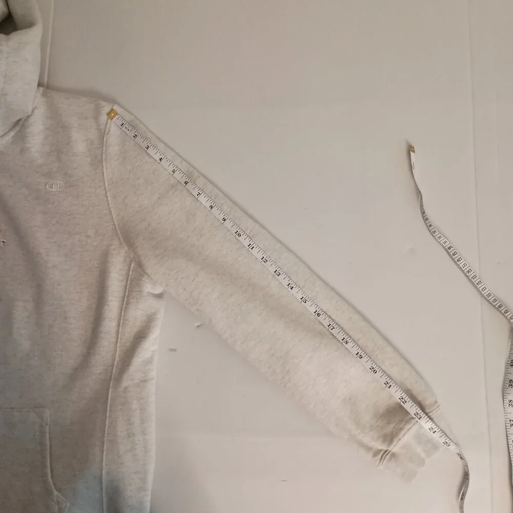 Champion Women’s Eco Fleece Full Zipper Tan Hoodie Size XL - Picture 14 of 16